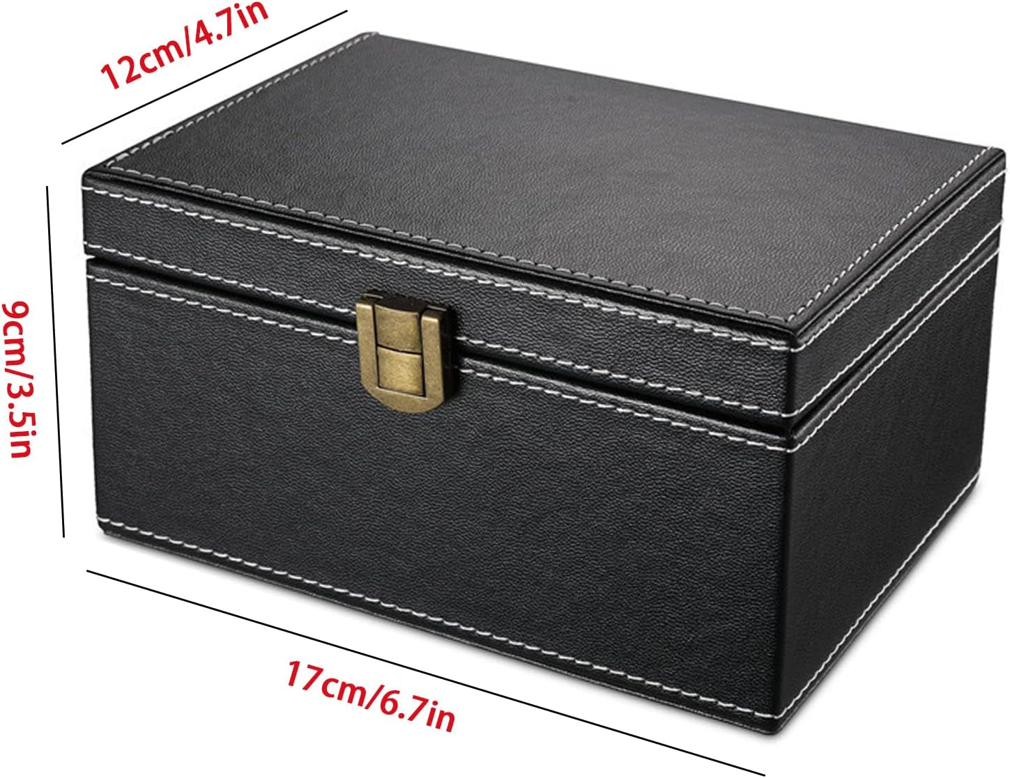 Faraday Box for Car Keys, Faraday Key Fob Protector Box Car Key Signal Blocking Box anti Theft Car Key Box RFID Signal Blocking Box Key Fob Protecter Leather Signal Blocker Box for Car Keys